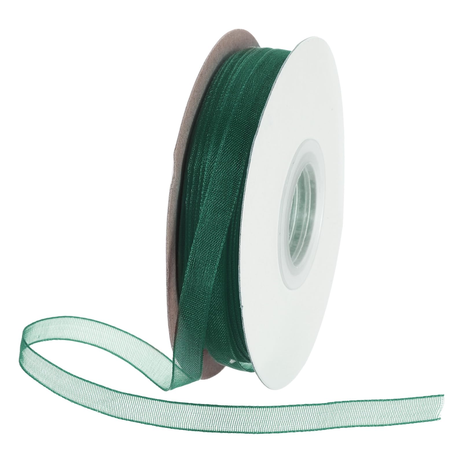DMiotech 500 Iarde Nastro Organza 1/4 Pollice Luce Blu Nastro Chiffon