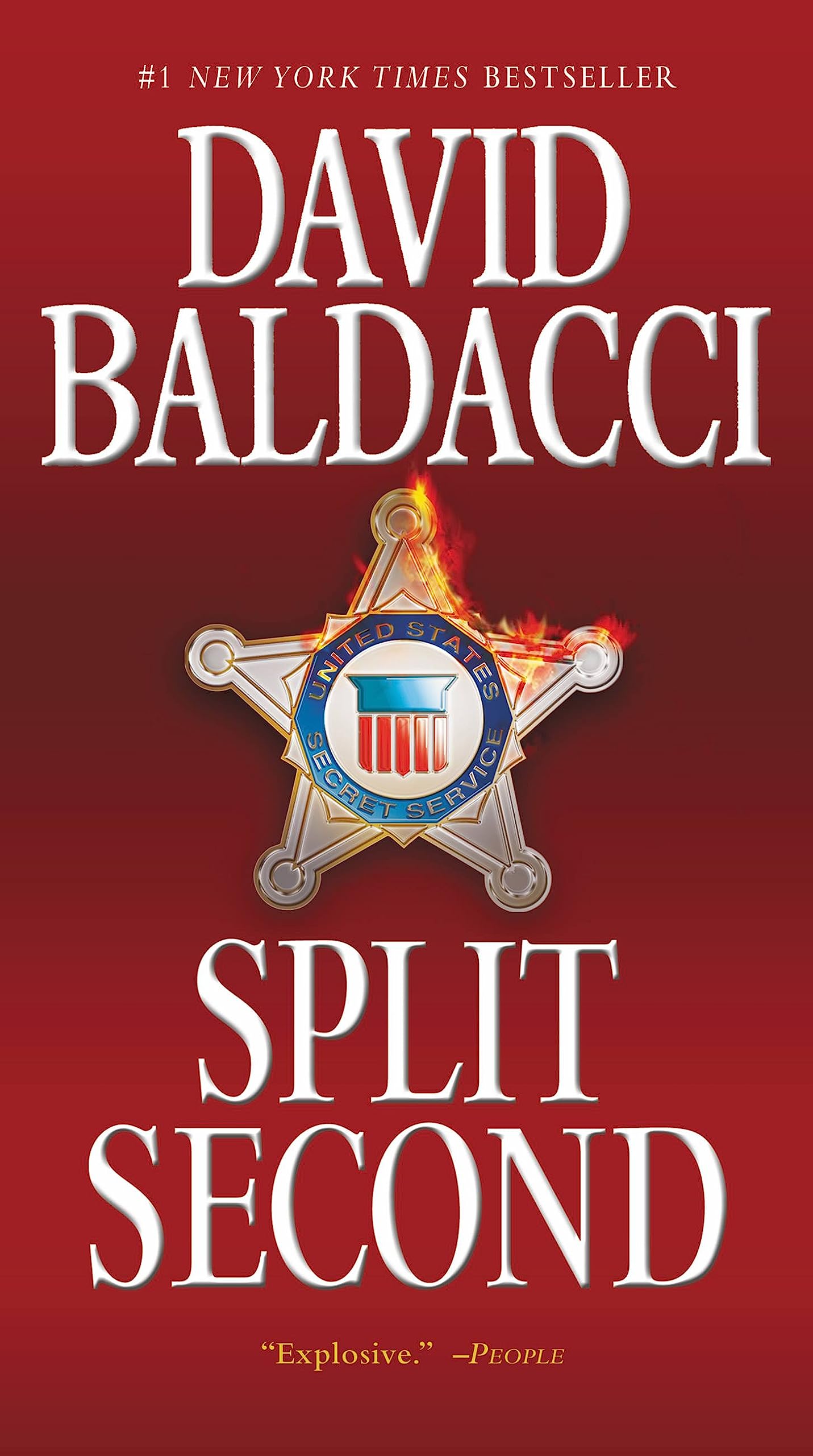 Cover of Split Second (King & Maxwell Series, 1)
