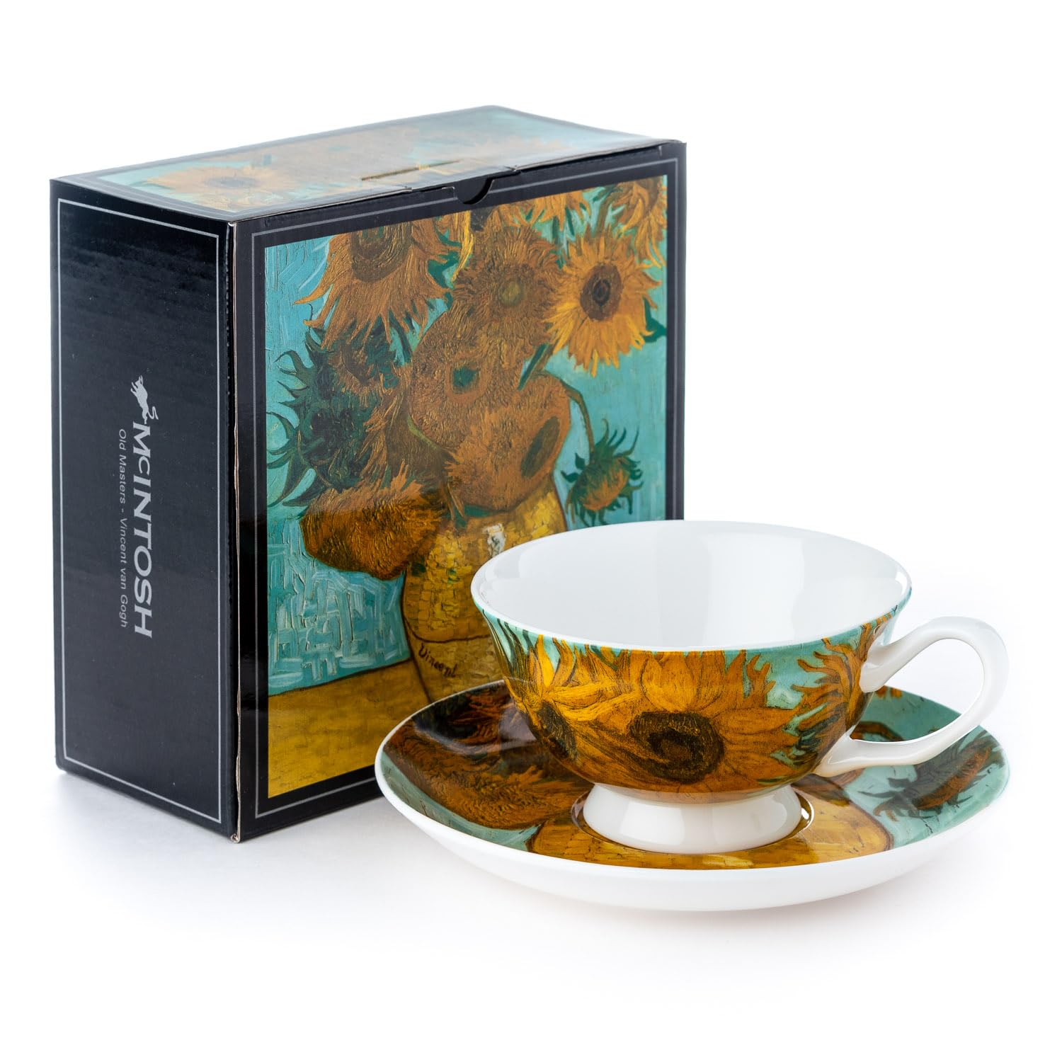 Amazon | Vincent Van Gogh ひまわり ティーカップ ソーサー 