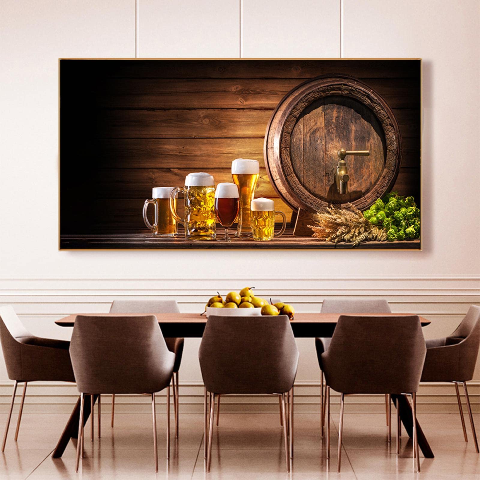 Impression sur toile de qualité supérieure représentant la bière artisanale - 6
