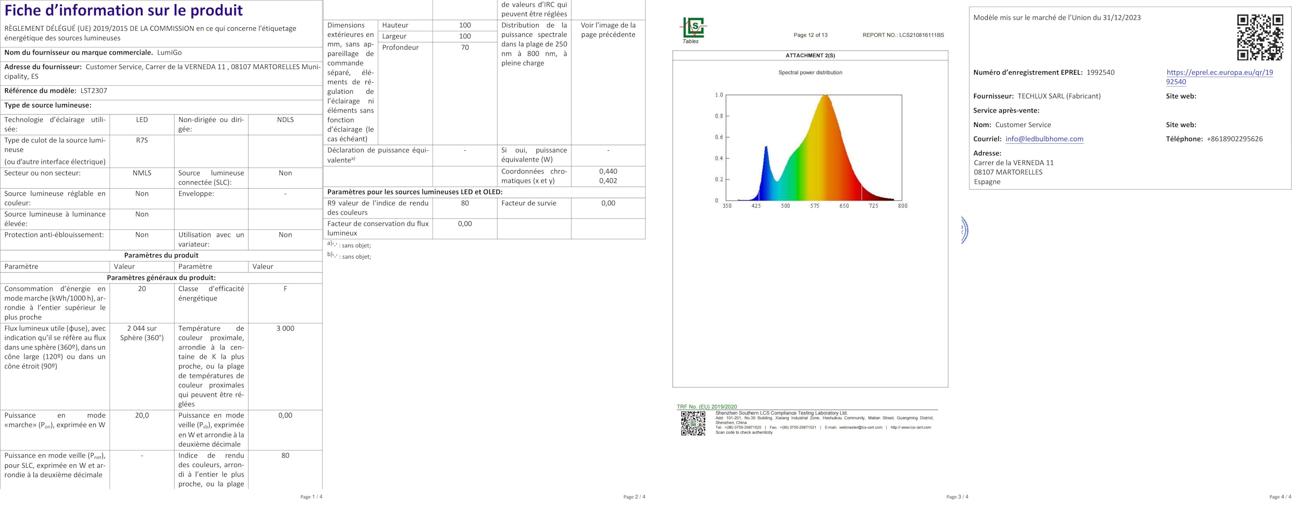 PIED DE LAMPE,T4 T5--Douille De Lampe Fluorescente T4 T5, 4 Pièces-lot