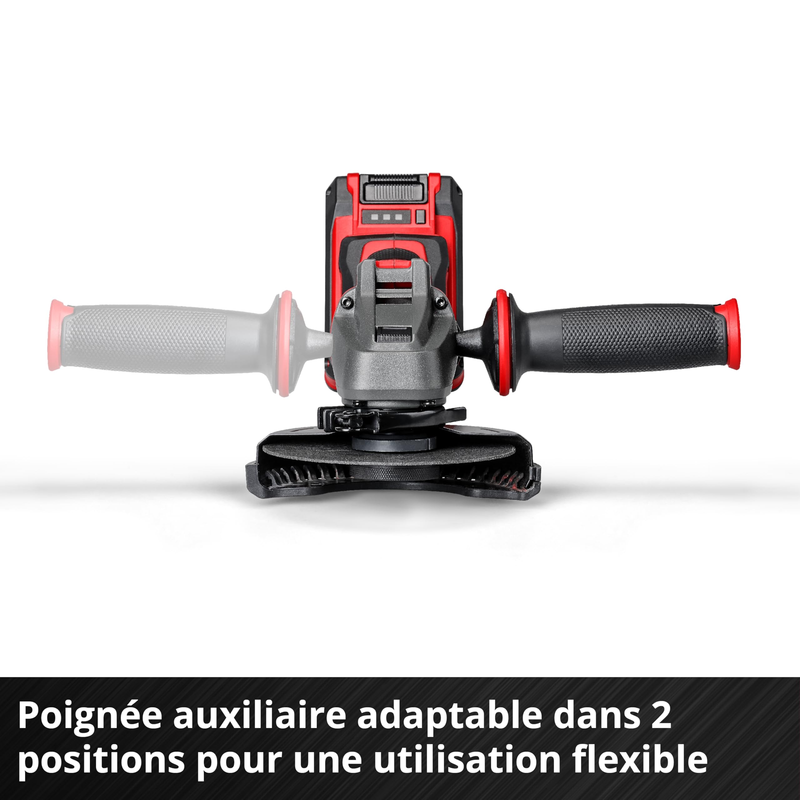 Einhell Professional Meuleuse d’angle Ø125mm sans fil AXXIO 18/125 Q Li- Solo Power X-Change (18V, moteur sans charbon, Protection contre surcharges) Livré sans Batterie ni Chargeur