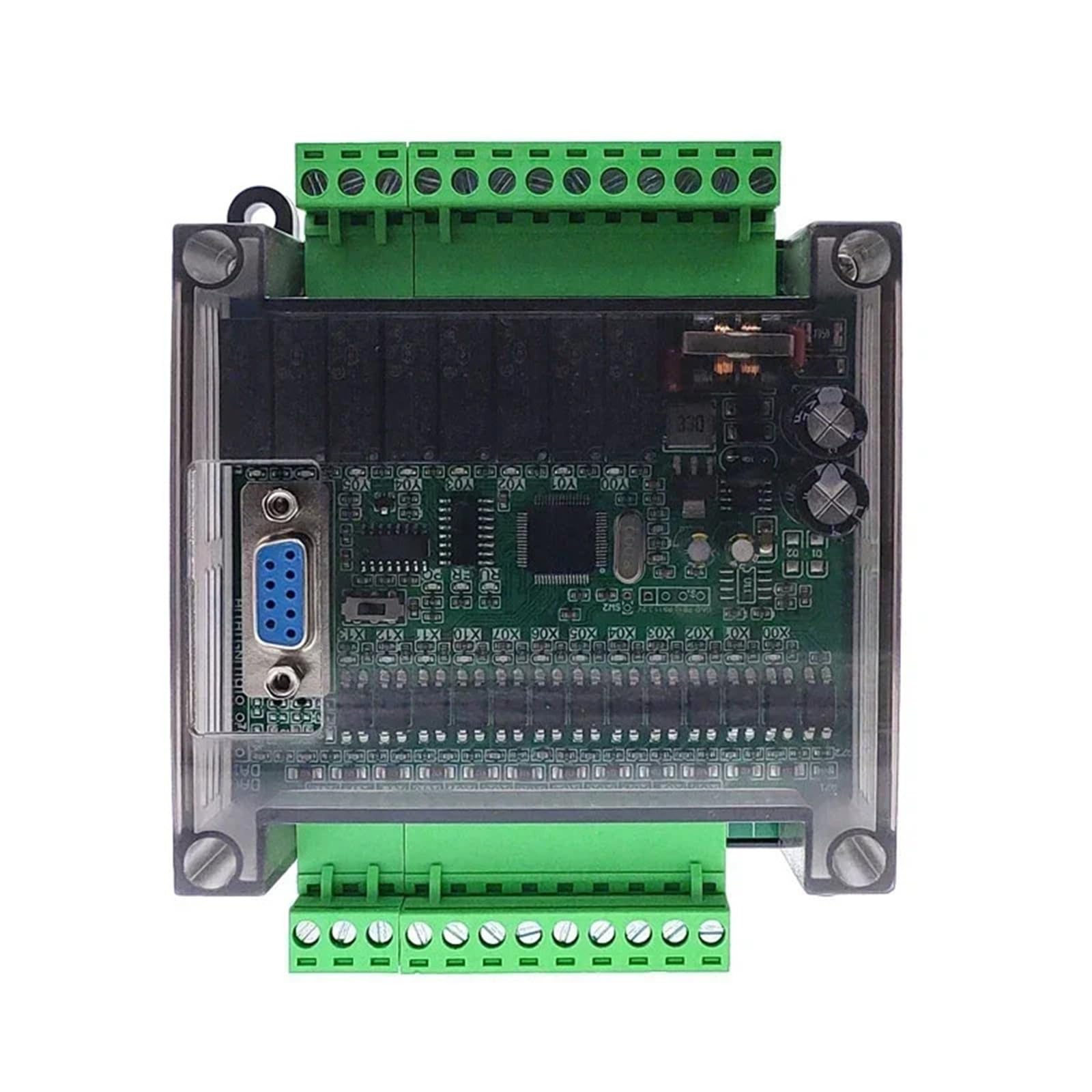 Contrôleur logique programmable FX1N-20MR, carte de contrôle industrielle, module de relais temporisé DC10-28 V, composants électroniques