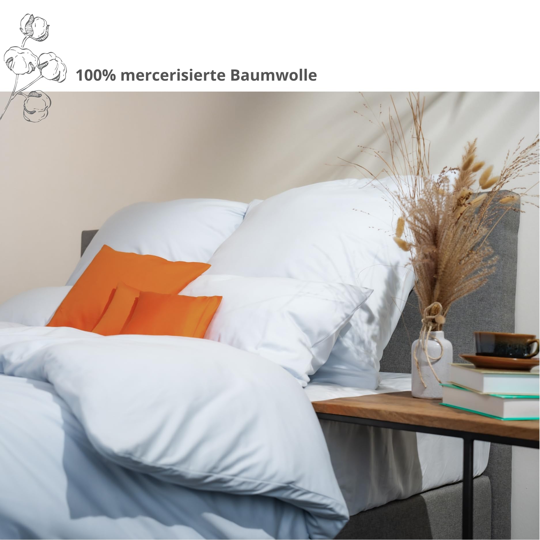 liebling Funda nórdica 135 x 200 cm, Burdeos, Interlock Jersey