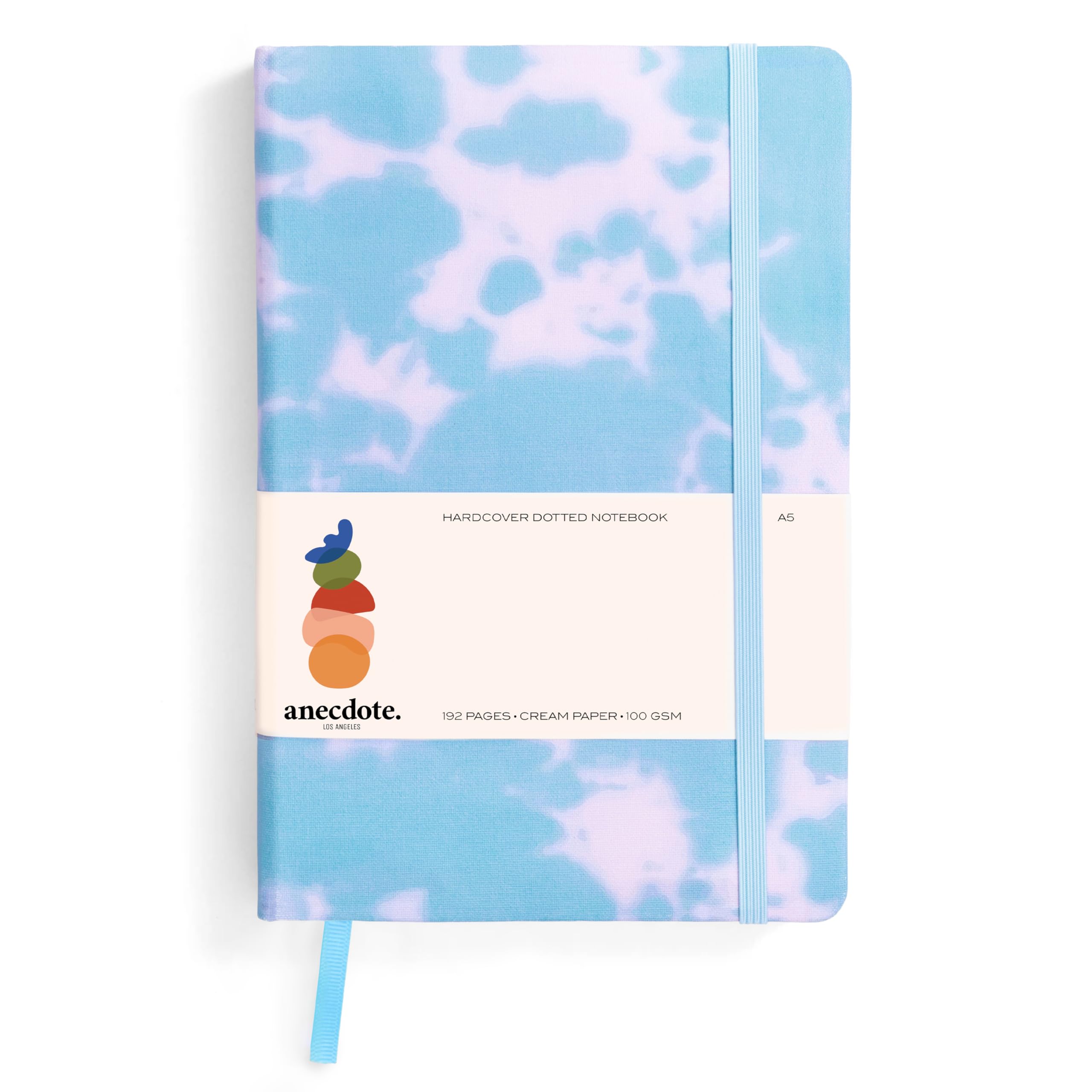 ANECDOTE. Hardcover Dotted Journal with Thick 100 gsm Paper A5 size (8.3 inches x 5.4 inches) - Daily Writing Notebook for Travel, School and Office
