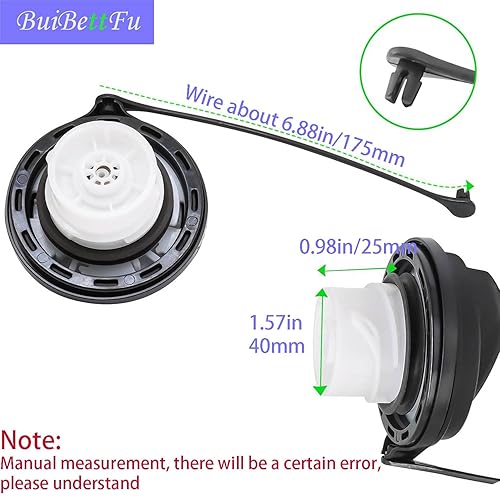 Miniatura 4 de 31010-3L600U 310103L600U - Tapa de gasolina compatible con Kia - Amanti, Cadenza, Forte, Forte Koup, Forte5, Optima, Rio, Sedona, Sorento, Sorrento,