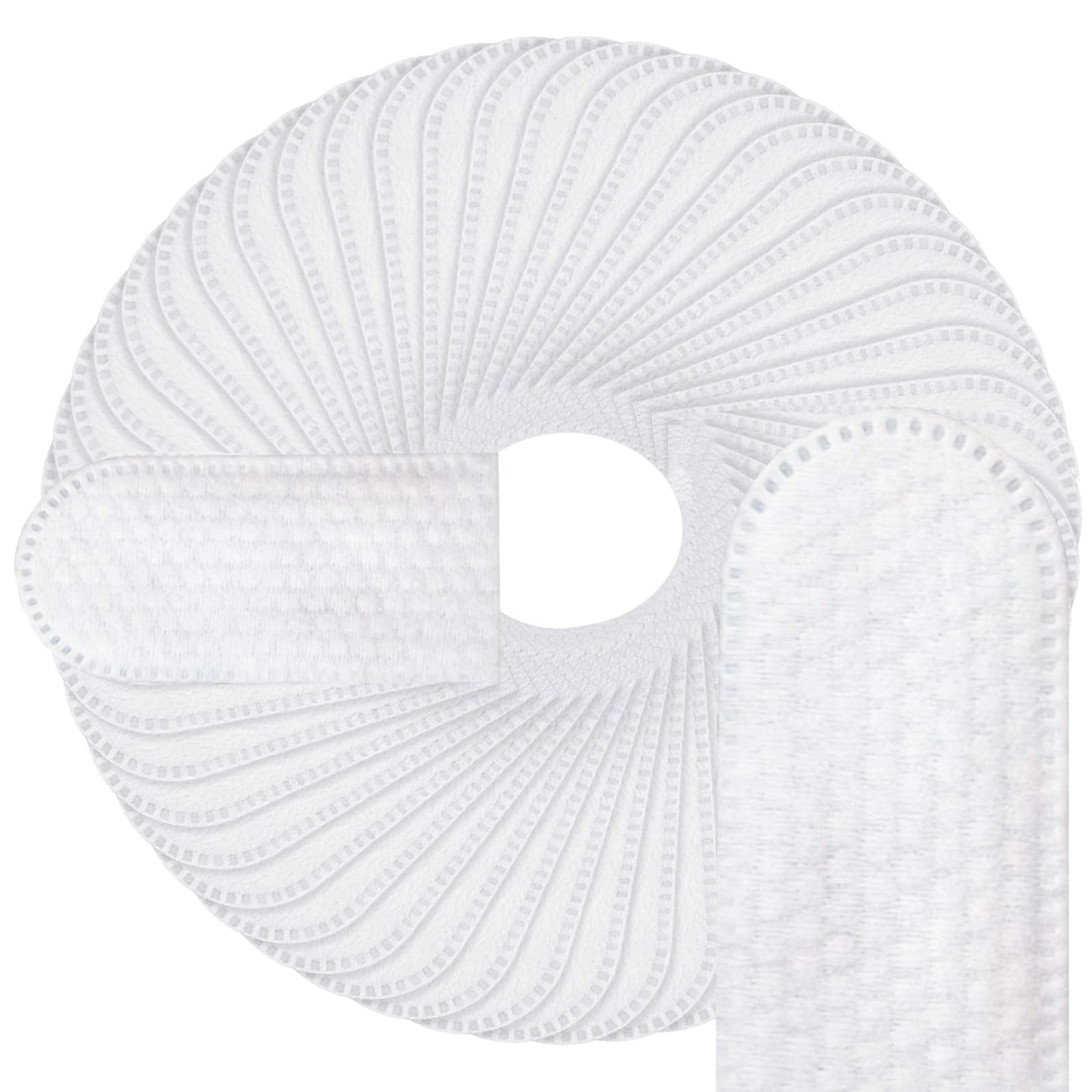 100 PCS Cotton Finger Cots, Finger Covers Protection for Finger Tips, Breathable, Sweat Resistant, and Wear-Resistant, and Injured Fingers,Ear Cleaning Finger Wipes for Dogs and Catss