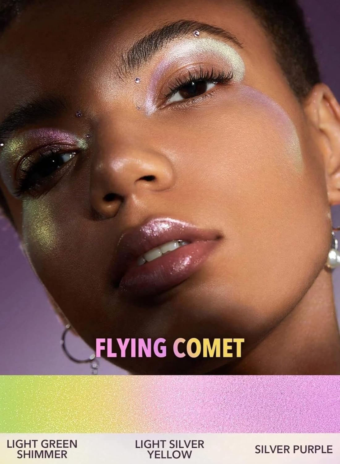 Chroma-Glow Bloom Liquid Highlighter - Flying Comet by Sheglam for Women - 0.17 oz Highlighter - Image 3