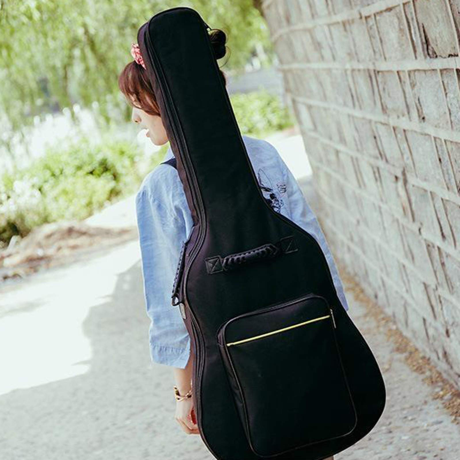 Perfeclan Tracolla Regolabile per Zaino Da 36 Pollici per Chitarra Classica Elettrica/Acustica