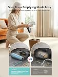 Lefant 2026 NOUVEAU M210 PRO Aspirateur et mop robot, aspiration 20000Pa, rouleau mop auto-nettoyant & séchage automatique, navigation LiDAR, évitement d'obstacles, idéal pour les poils d'animaux, mince, WiFi 5G