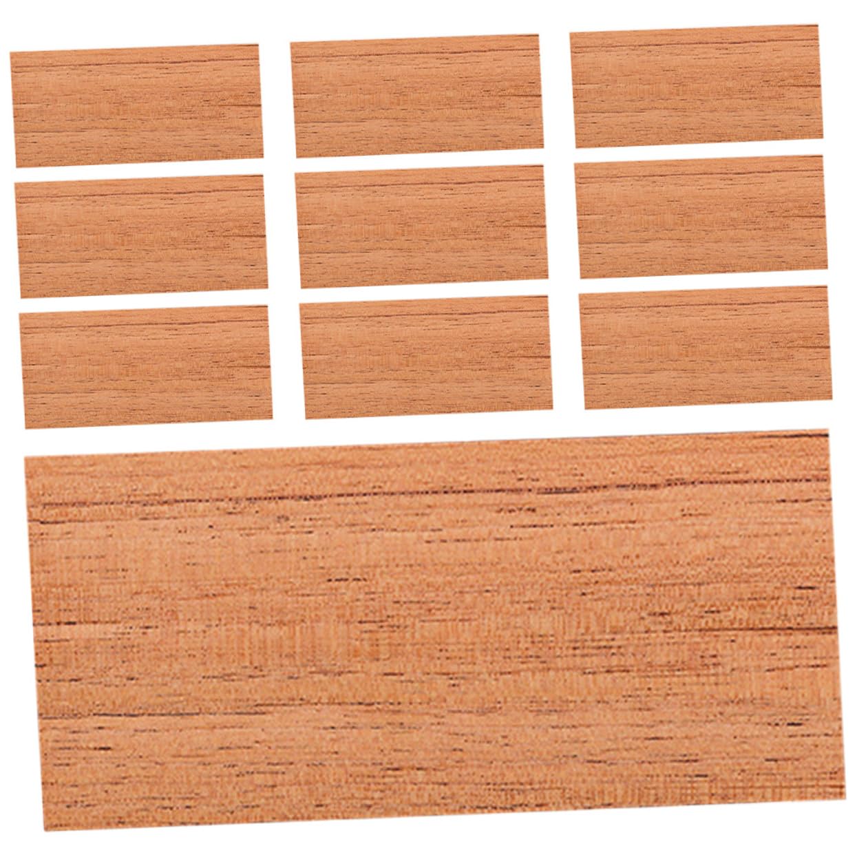 Didiseaon 10piezas Láminas De Perfumadas Para Caja De Cigarros Función Humidificadora y Aromatizante Duraderas y Naturales Para Humidor De Madera