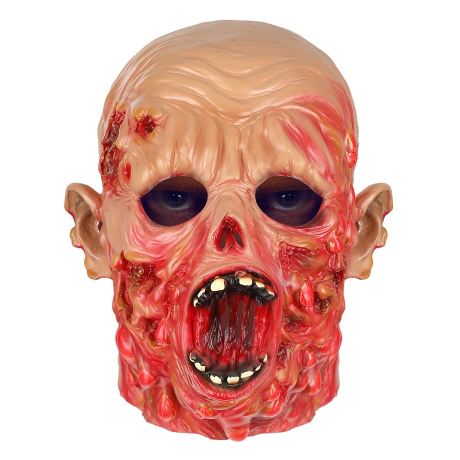 NARBORHalloween mask Latex Headgear mask Props Decoration (Size : 003)