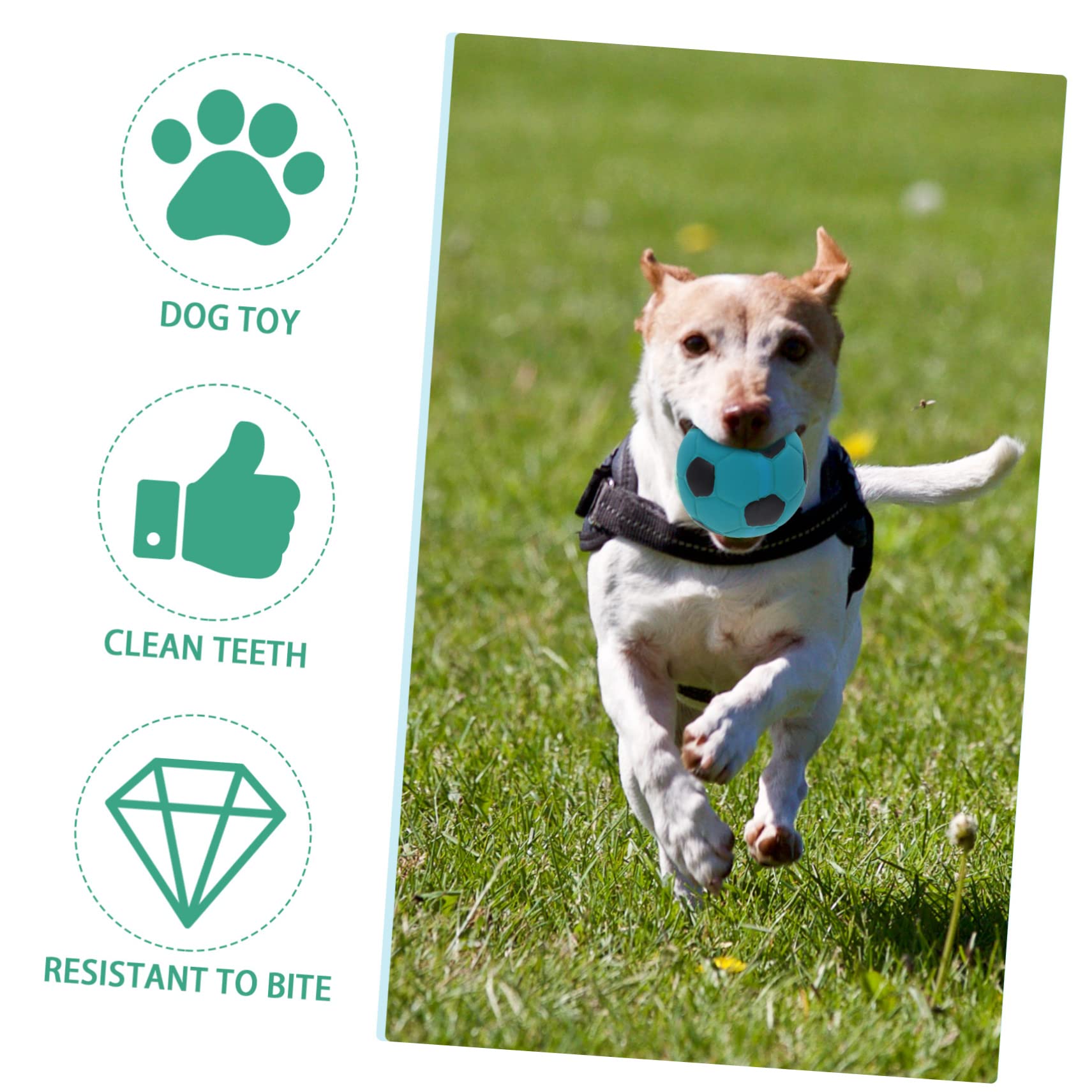 Beavorty 12piezas Juguete Interactivo para De De Molar De Caucho Juguetes Resistentes para Cachorros Accesorios Limpiar Dientes y El Estrés