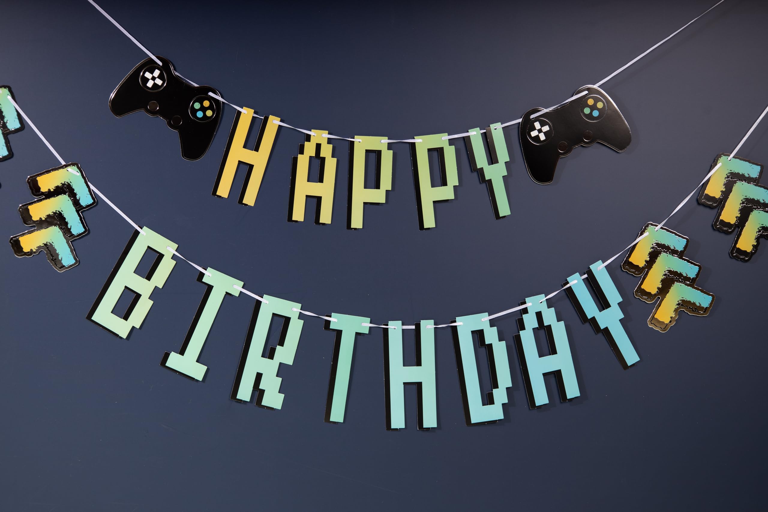 Compra Set di striscioni con lettere - Buon compleanno - Sali di livello - 1,5 metri all'ingrosso