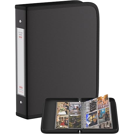 Tamfile Photo Portfolio Album: The Ultimate Protector and Display Showcase for Your Precious Memories