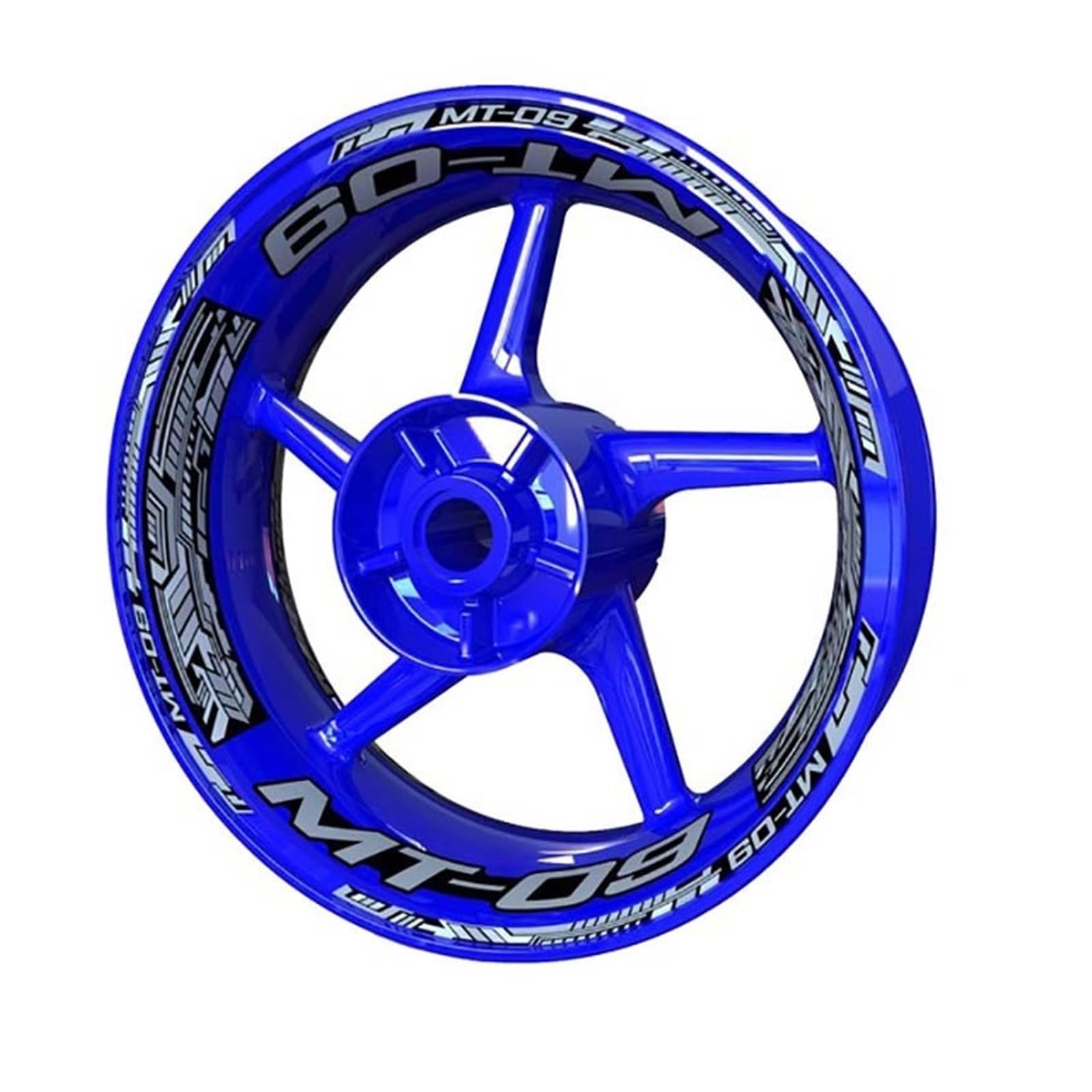 for for Mt09 for Mt 09 Sp Wheel Stickers Motorcycle Sticker Wheel Rim Decal(10)