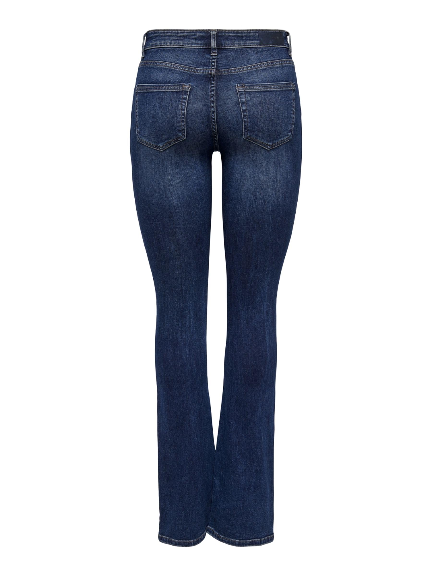 Only - Onlblush Mid Flared DNM Tai021 Noos, Jeans Donna