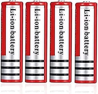 Batteries, 4200mah Lithium Ba Large Capacity Ba Button Top Ba for Doorbells, Flashlights, Headlamps, Toys, and, 4 Pieces