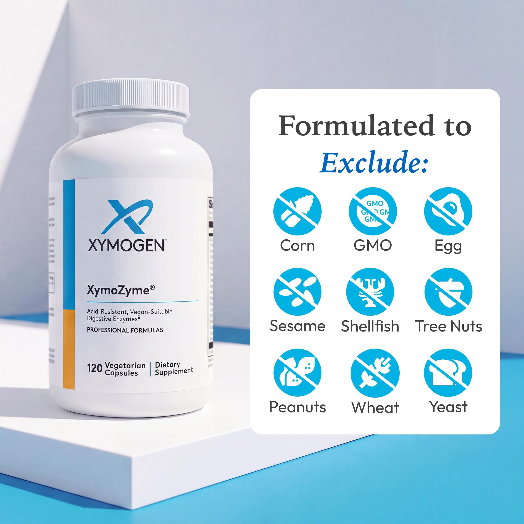 XYMOGEN XymoZyme, 120 Capsules — Amazon image 6