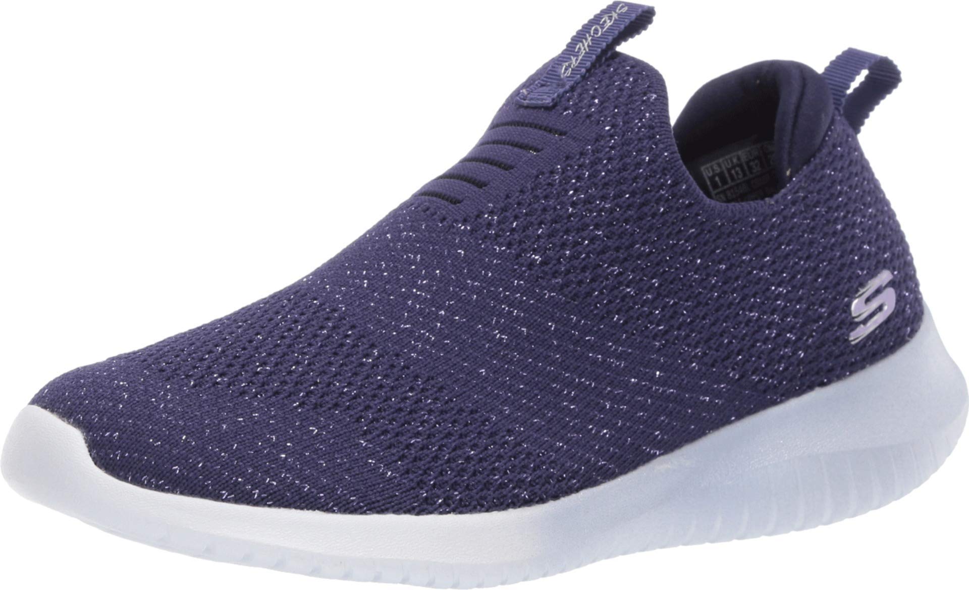 Skechers Girls Ultra Flex-Metamorphic Nvlv Sneaker - 2 Kids UK (3 Us) (81546L), Blue (B07SX9JPS8) Amazon Price History, Amazon Price Tracker
