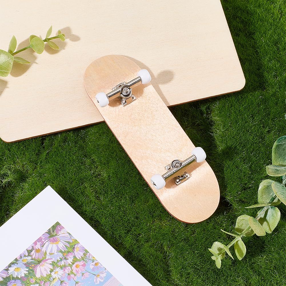 Set De 16 Roues Pro Fingerboard 7.5x4.5 Mm – Roulements Noirs, Plastique Durable, Pour Tech Deck, Débutants Et Pros