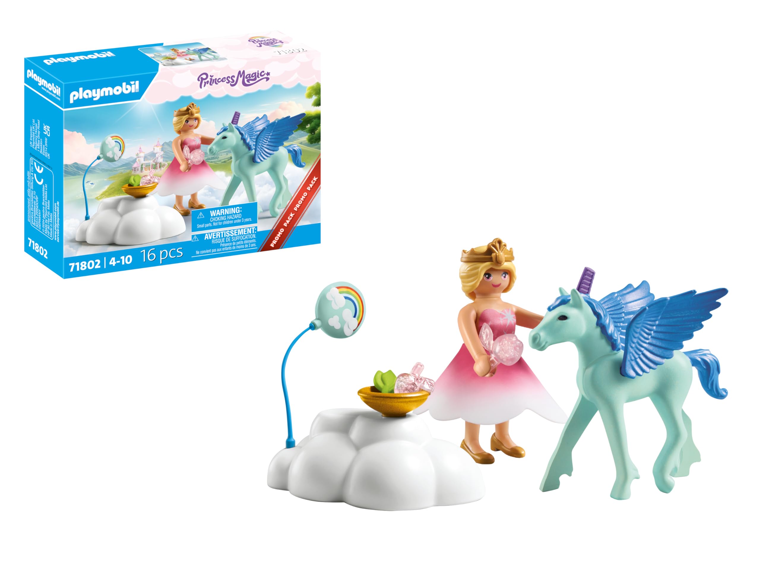 PLAYMOBIL 71802 Księżniczka i skrzydlaty źrebak z chmurą