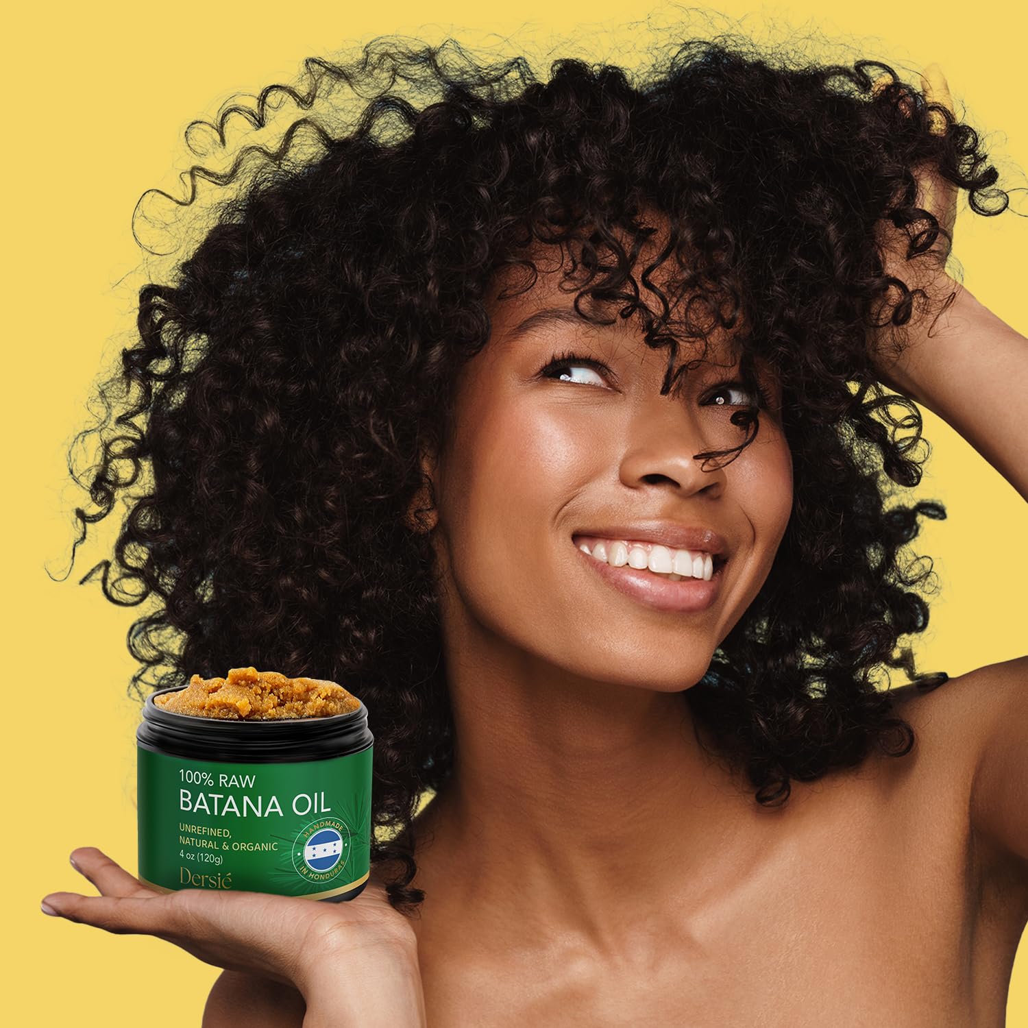 Authentic Batana Oil for Hair Growth: Handmade in Honduras 100% Raw Batana Oil - 100% Pure & Natural, Unrefined - Approved by Dr. Sebi for Thicker, Stronger, Fuller Hair - 4 oz - Image 4