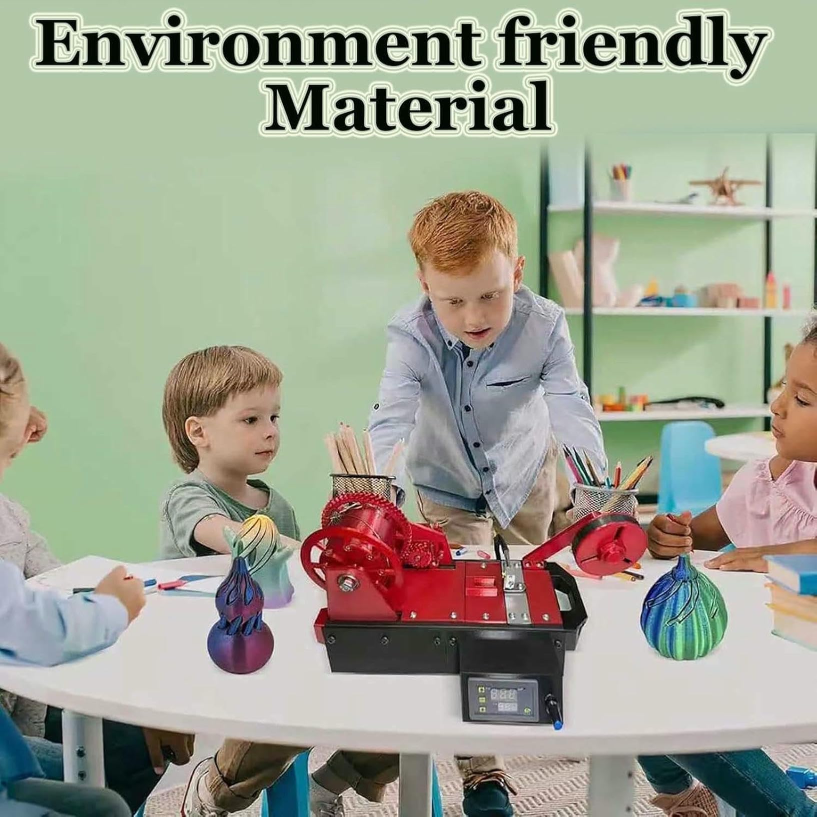 3D-Recycling-PET-Filament-Hersteller, Desktop-Filament-Maker-Maschine, 3D-Drucker-Extruder, Pultrudierte Kunststoffflaschen, Recycler Für Recycelte PET-Flaschen