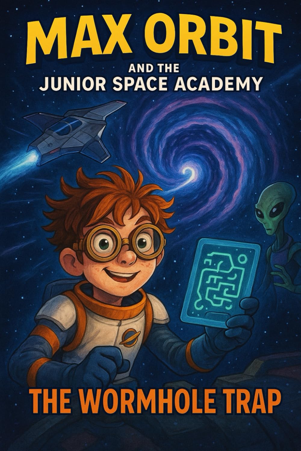 The Wormhole Trap: Once you’re in, there’s no way out (Max Orbit and the Junior Space Academy)