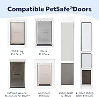 Vista 10 de Solapa de reemplazo para la puerta de mascotas, de PetSafe, XL, Marrón