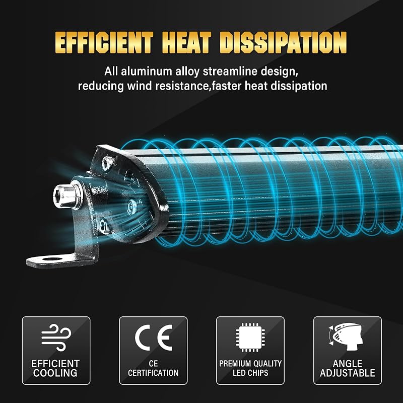 Skyworld 30W LED munkalámpa 95cm IP67 vízálló 12V-24V autó terepjáró