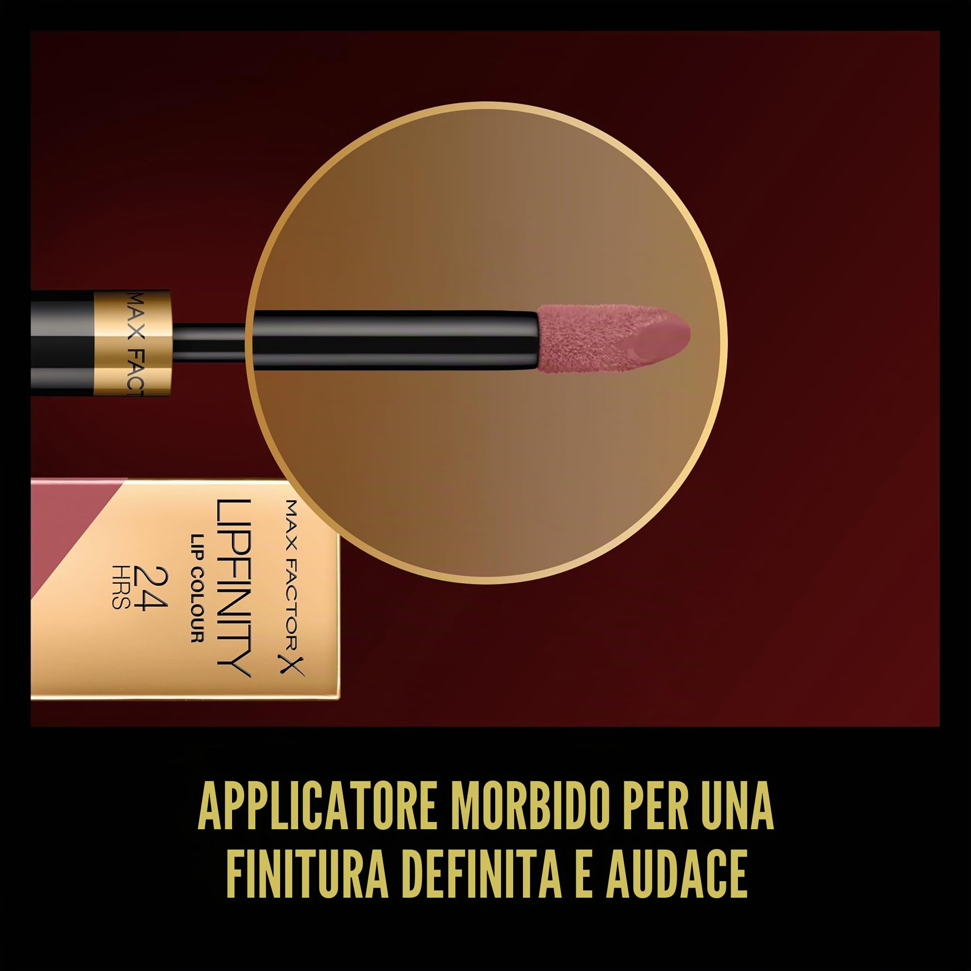 Max Factor - Lipfinity Lip Colour - Rossetto Lunga Durata e Gloss Idratante con Applicazione Bifase - Nuance 016 Glowing - 2.3 ml e 1.9 g