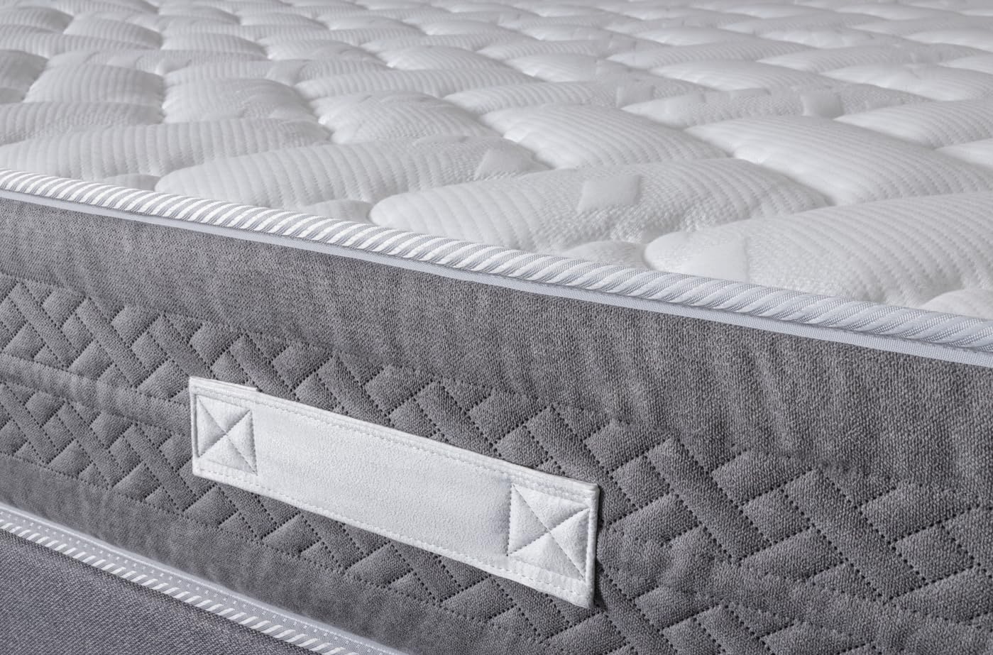 Poseidón Colchón Matrimonio 150x190 cm - Muelles Ensacados y Viscoelástica Premium - Firmeza Media Alta - Altura 27 cm - Oeko Tex - Reversible, Transpirable y Antiácaros - Hecho en España