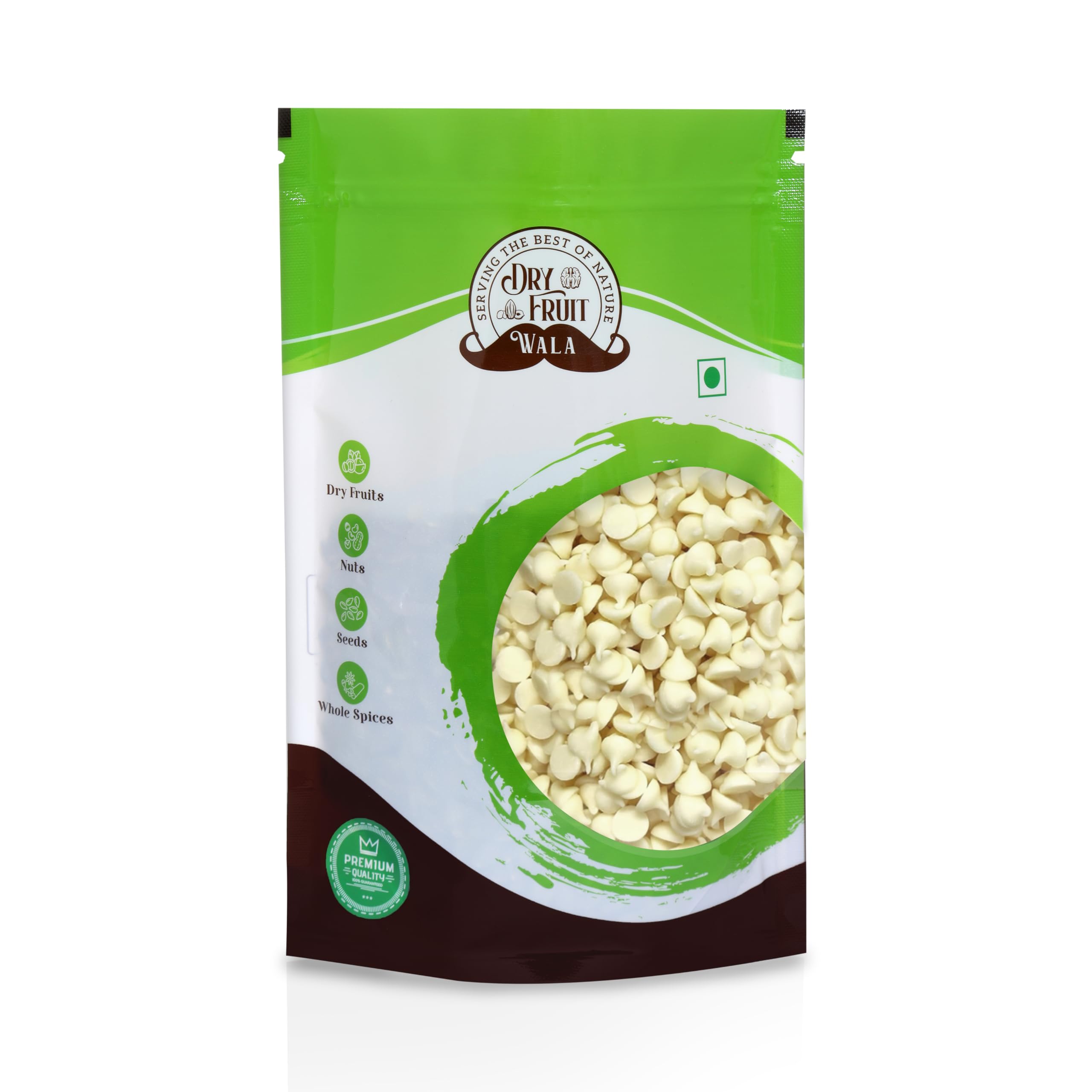 Dry Fruit Wala Choco Chips 500gms, White Chocolate Chips, Choco Chips Packet for Cake, Chocolate Chips for Cake Decoration, Chips (B09FZ334DV) Amazon Price History, Amazon Price Tracker