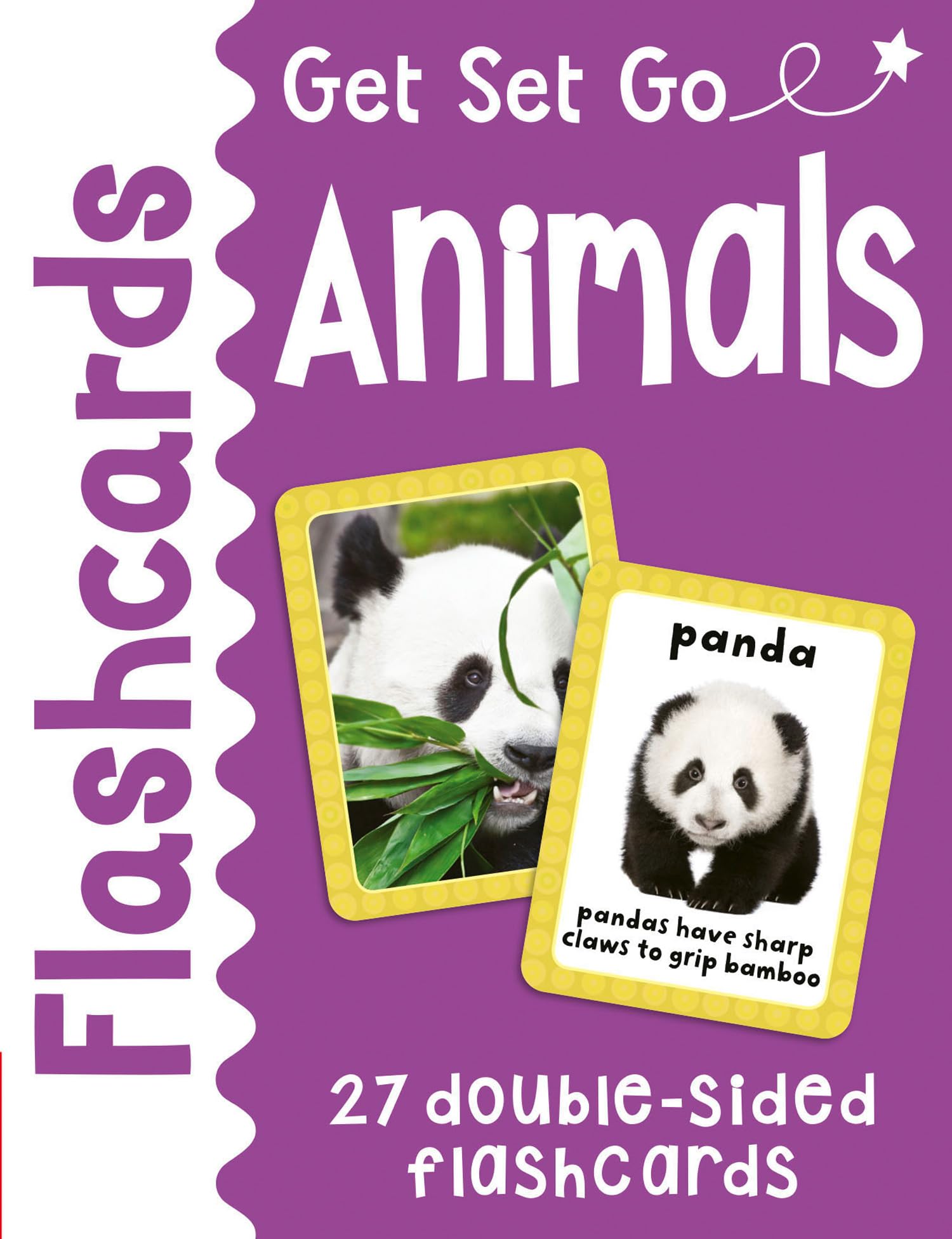 Animals Flashcards: Fun and educational animal flashcards for toddlers and early readers ages 3+ (Get Set Go)
