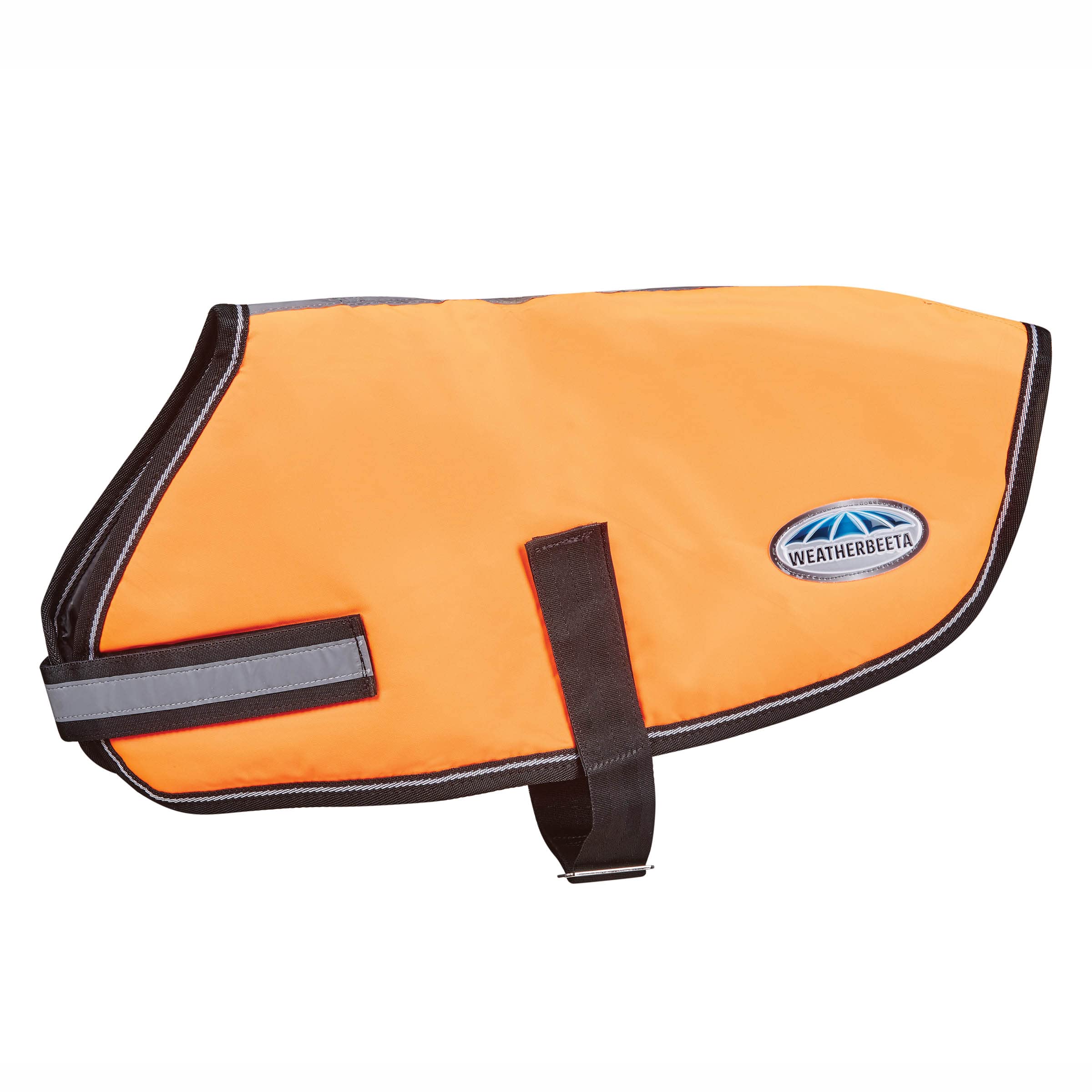 WeatherBeeta ComFiTec Reflective Parka 300D Dog Coat, Orange, 30cm - Image 4