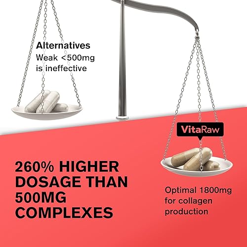 Miniatura 3 de Píldoras de colágeno de 1800 mg - Suplementos de colágeno múltiple (tipos I, II, III, V y X) píldoras de péptidos de colágeno alimentados con pasto