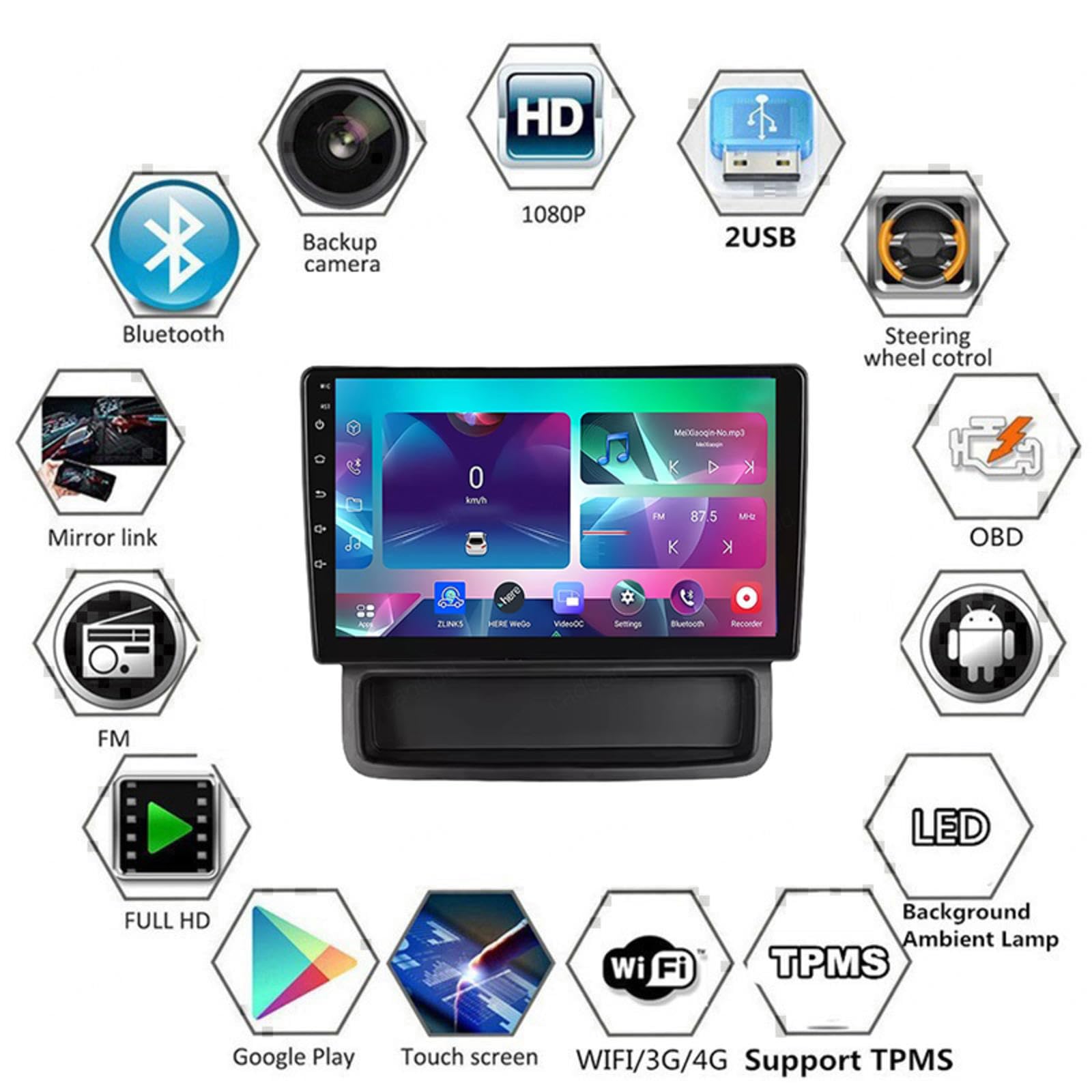 10" Android 15 Dual Din radio samochodowe nawigacja GPS do Nissan Primastar J4 Renault Trafic 2 II 2010-2014 radio samochodowe z zestawem głośnomówiącym Bluetooth, obsługa sterowania na kierownicy