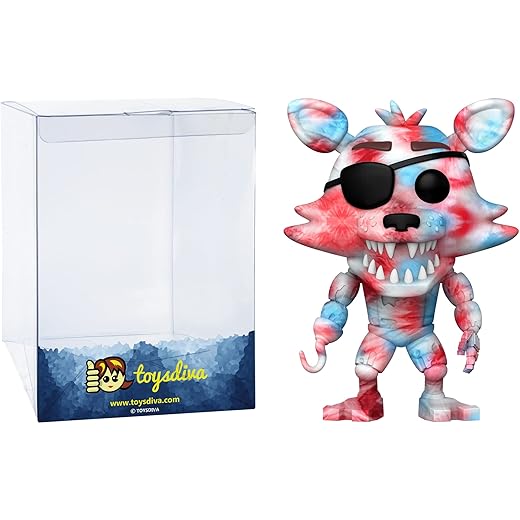 Foxy: P O P ! Games Vinyl Figurine Bundle With 1 Compatible 'Toysdiva' Graphic Protector (881-64231 - B)