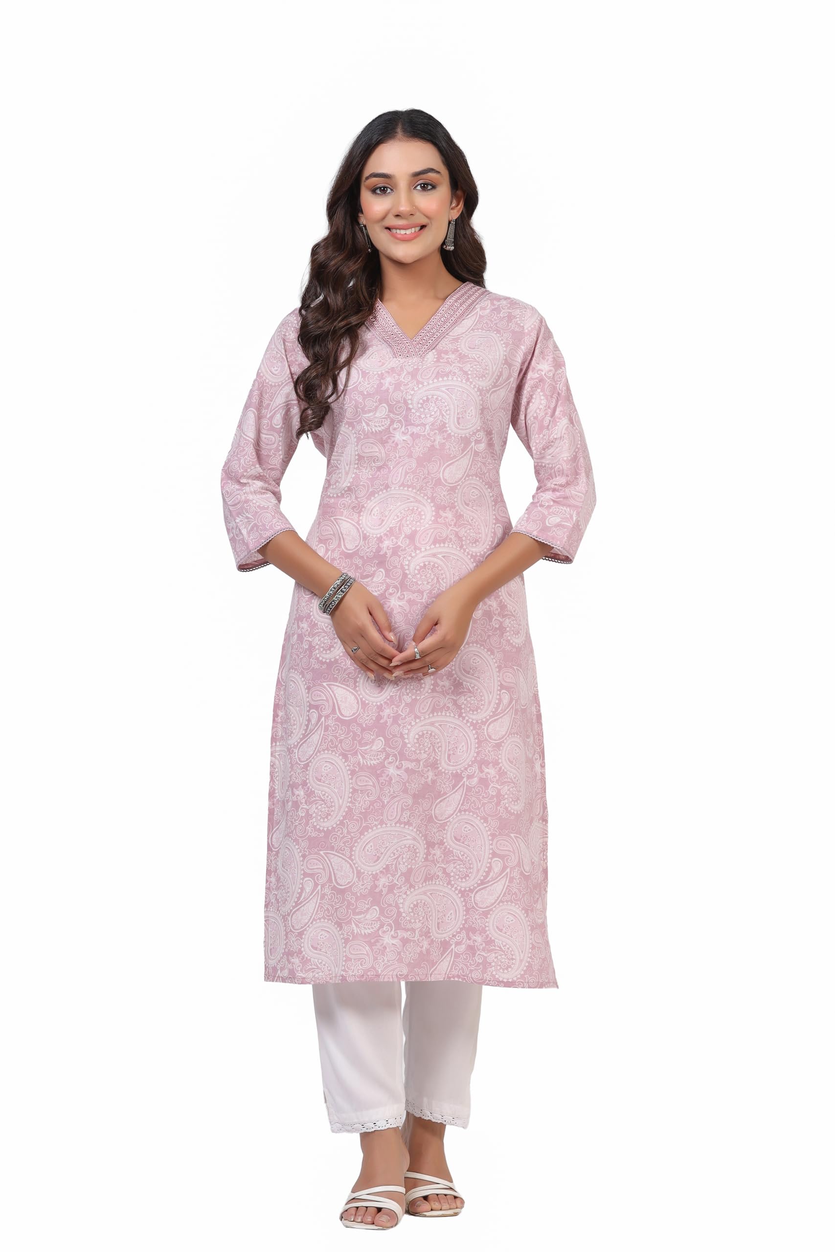 ichaa Women's Cotton Kurta-picture-34