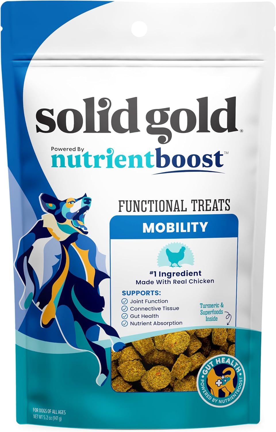 Solid Gold Healthy Dog Treats Functional Mobility Dog