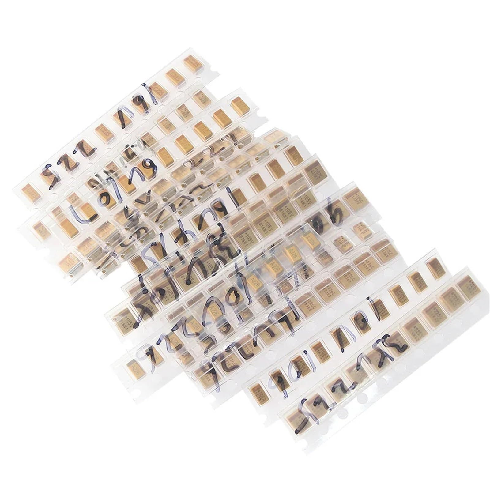 Condensadores de tantalio SMD de 1 uf a 220 uf para placas electrónicas kit