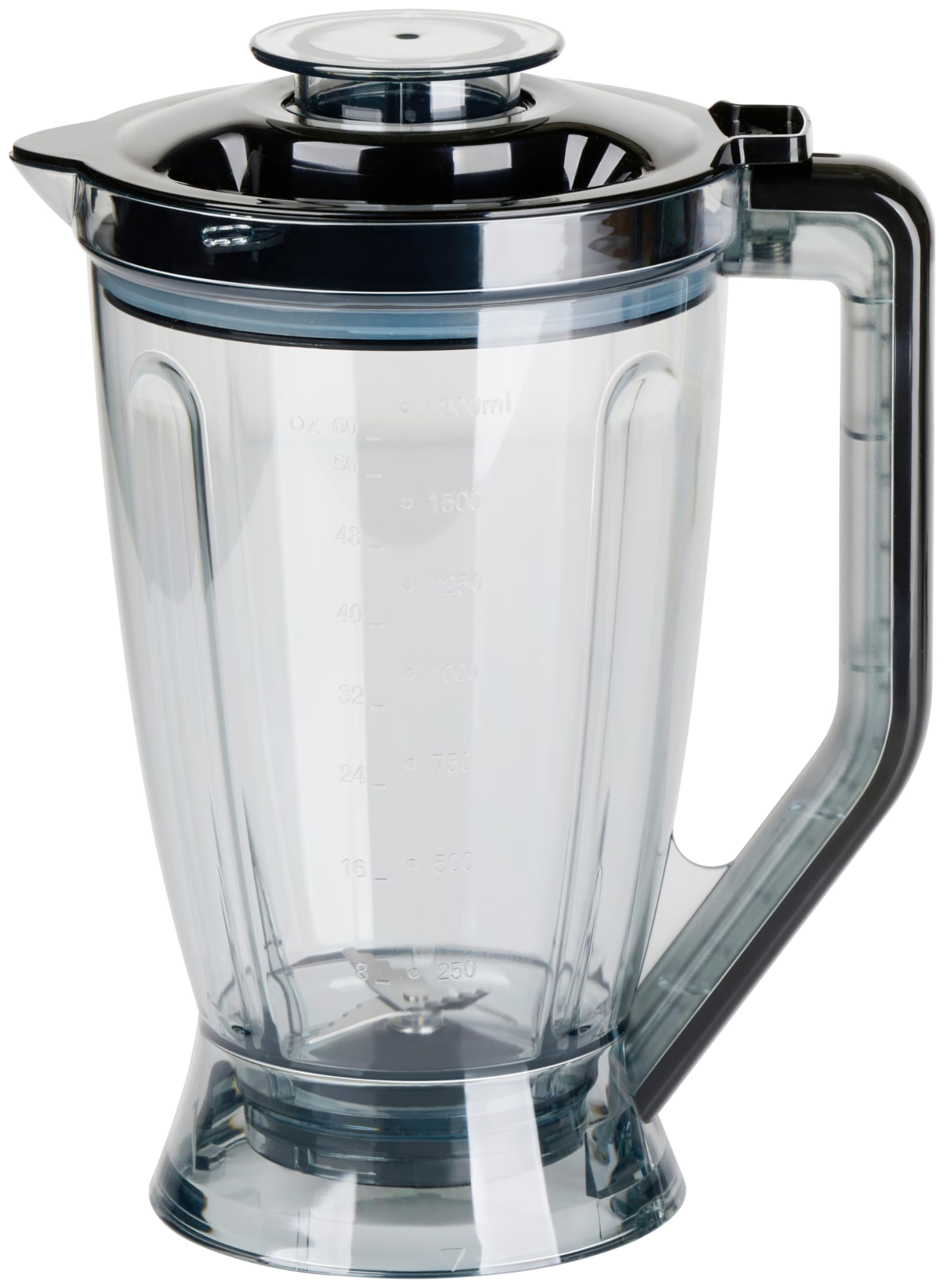alpina FP413GS robot kuchenny - Blender Smoothie Maker 1,8 l - Procesor żywności z ostrzami tnącymi i tarczami tnącymi - rozdrabniacz elektryczny - 750 W - czarny