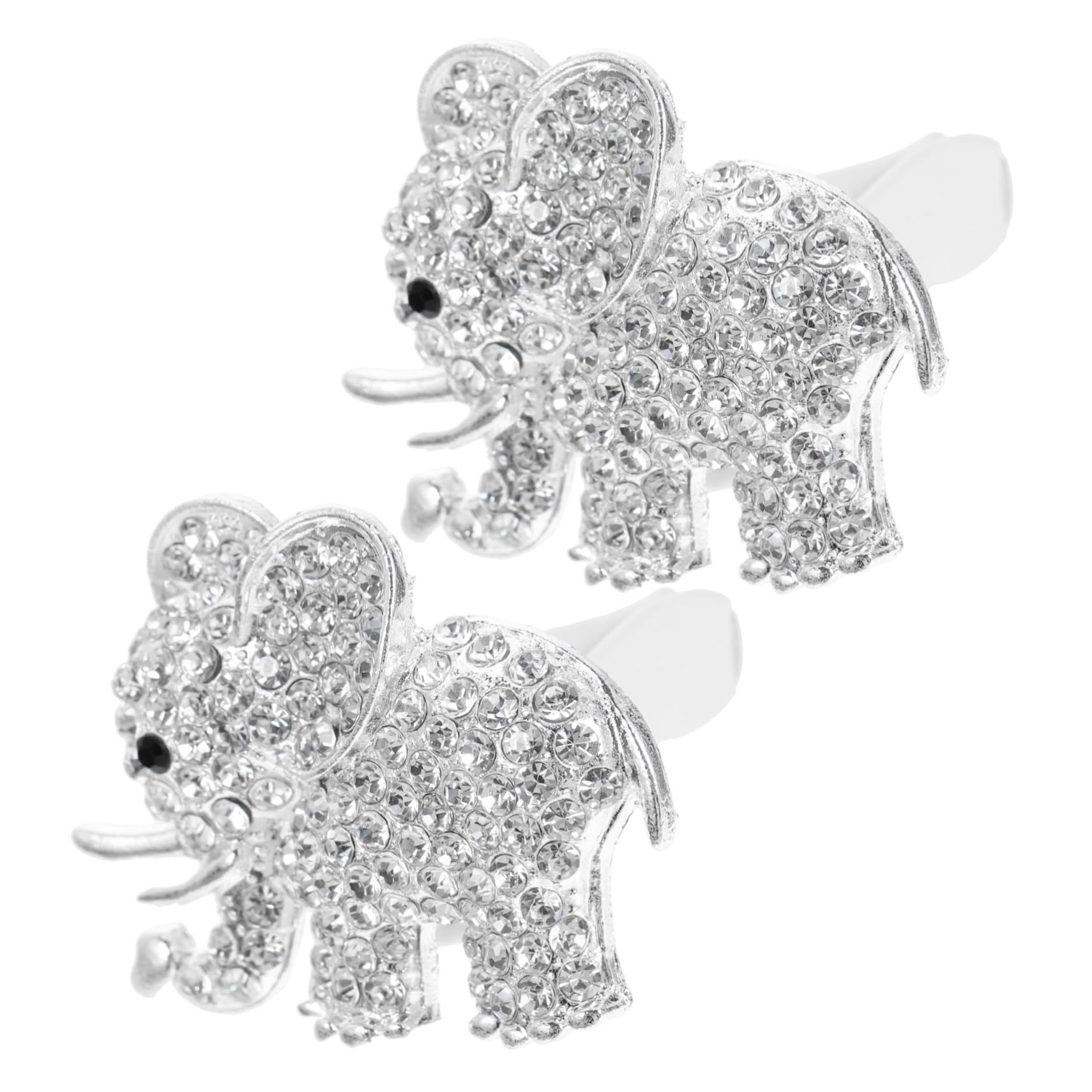 GLEAVI 10pezzi Clip Diffusore Profumo Auto Cristallo Elefante Da Decorazione Elegante Per Ventilazione Auto Accessori Per e Stile Unico
