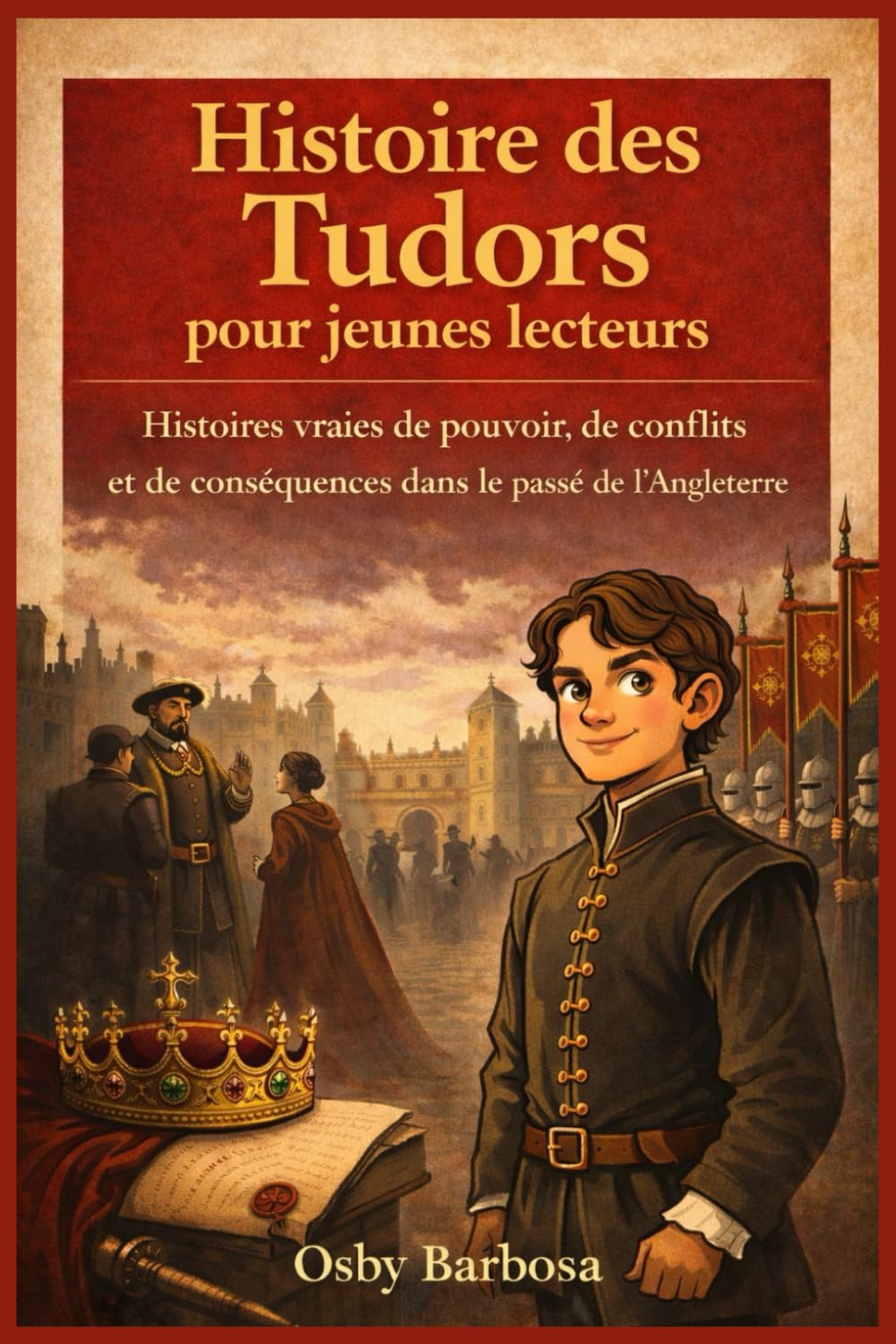 Histoire des Tudors pour jeunes lecteurs: Histoires vraies de pouvoir, de conflits et de conséquences dans le passé de l’Angleterre