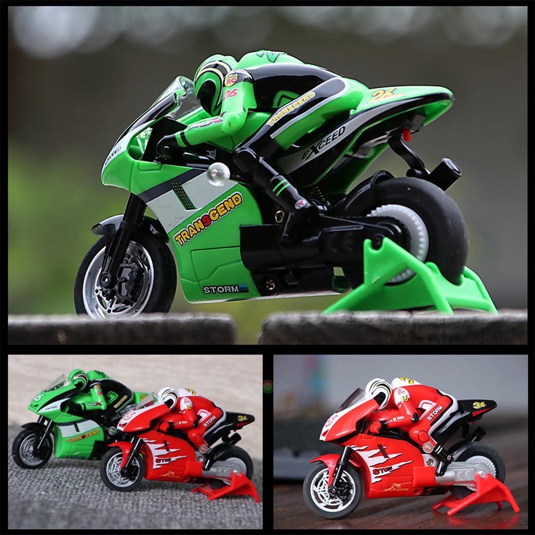 NULA 1/12 Mini RC Moto para adultos, 2,4 G, totalmente proporcional, bicicleta de deriva con giroscopio, de alta velocidad, modelo de coche de carreras, regalo para principiantes