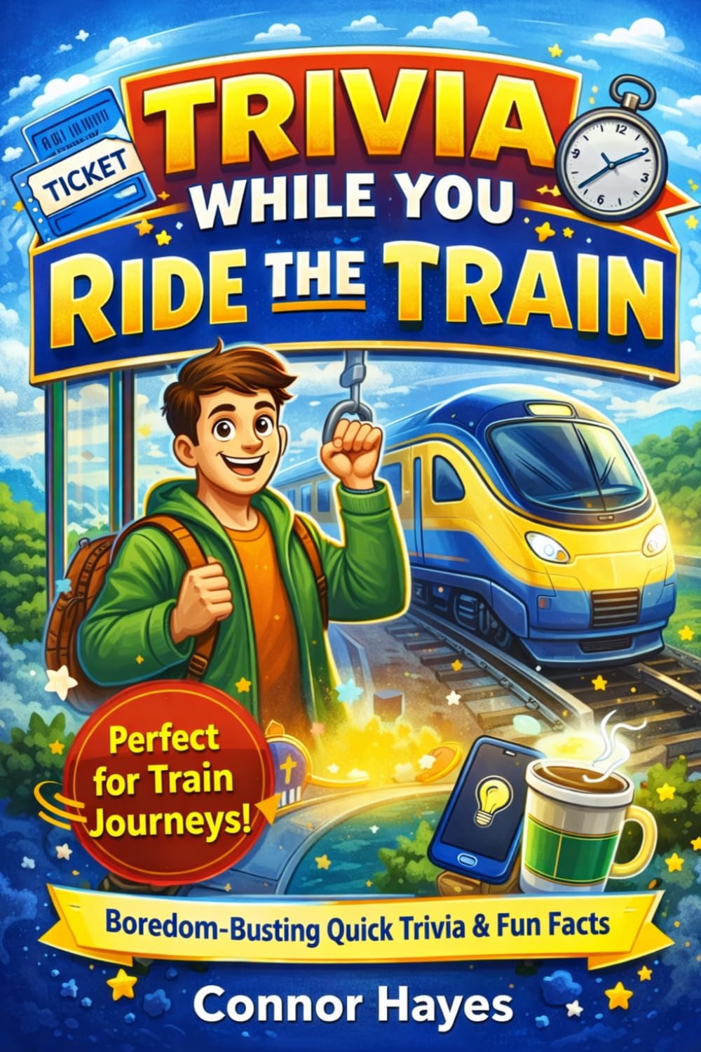 Trivia While You Ride the Train: Fun Facts, Quick Questions, and Fascinating Knowledge to Make Train Journeys Fly By