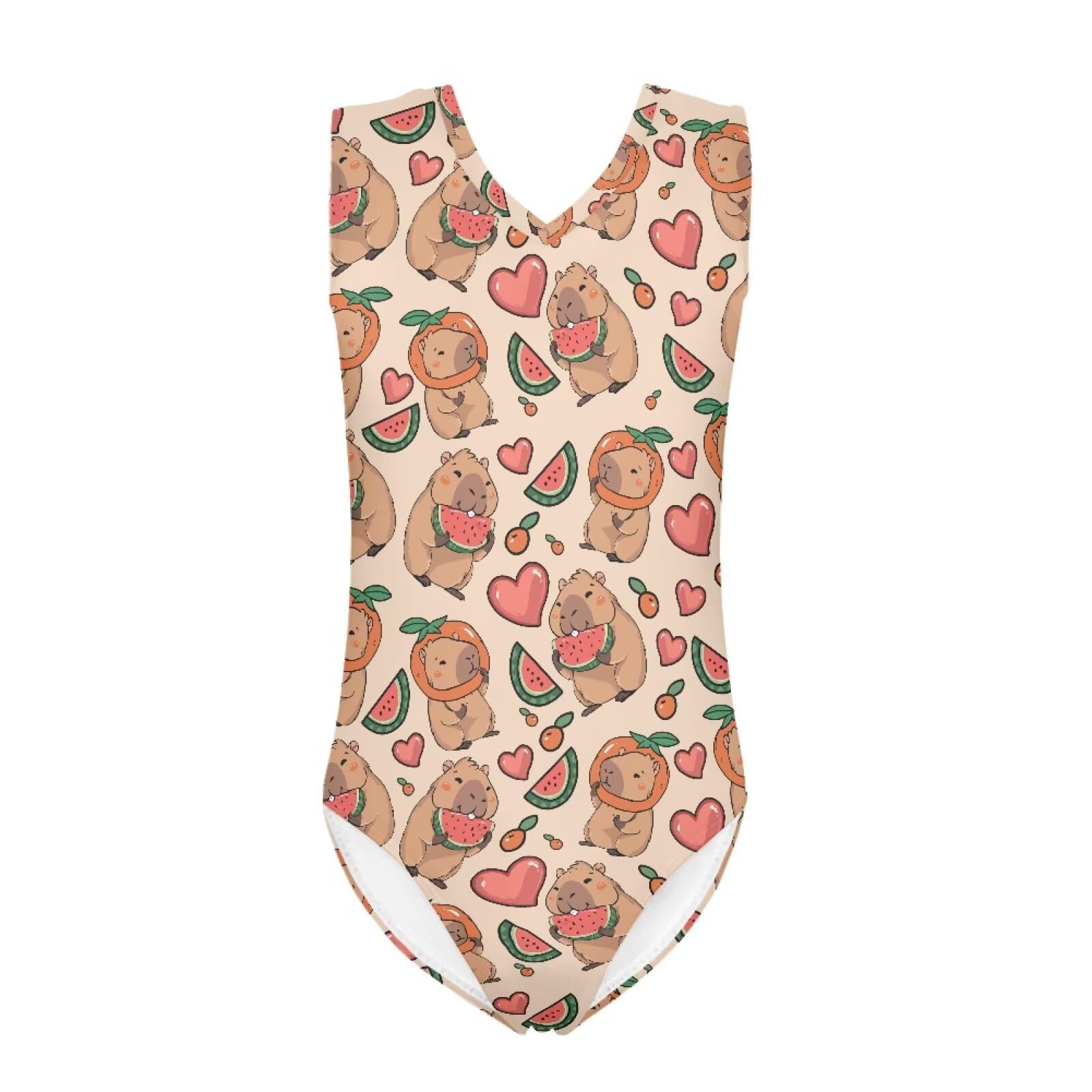 Bulopur Girls' One-Piece Swimwear Age 3-14 Years Teens Little Kids Polyester Swimsuits Sleeveless Bathing Suit