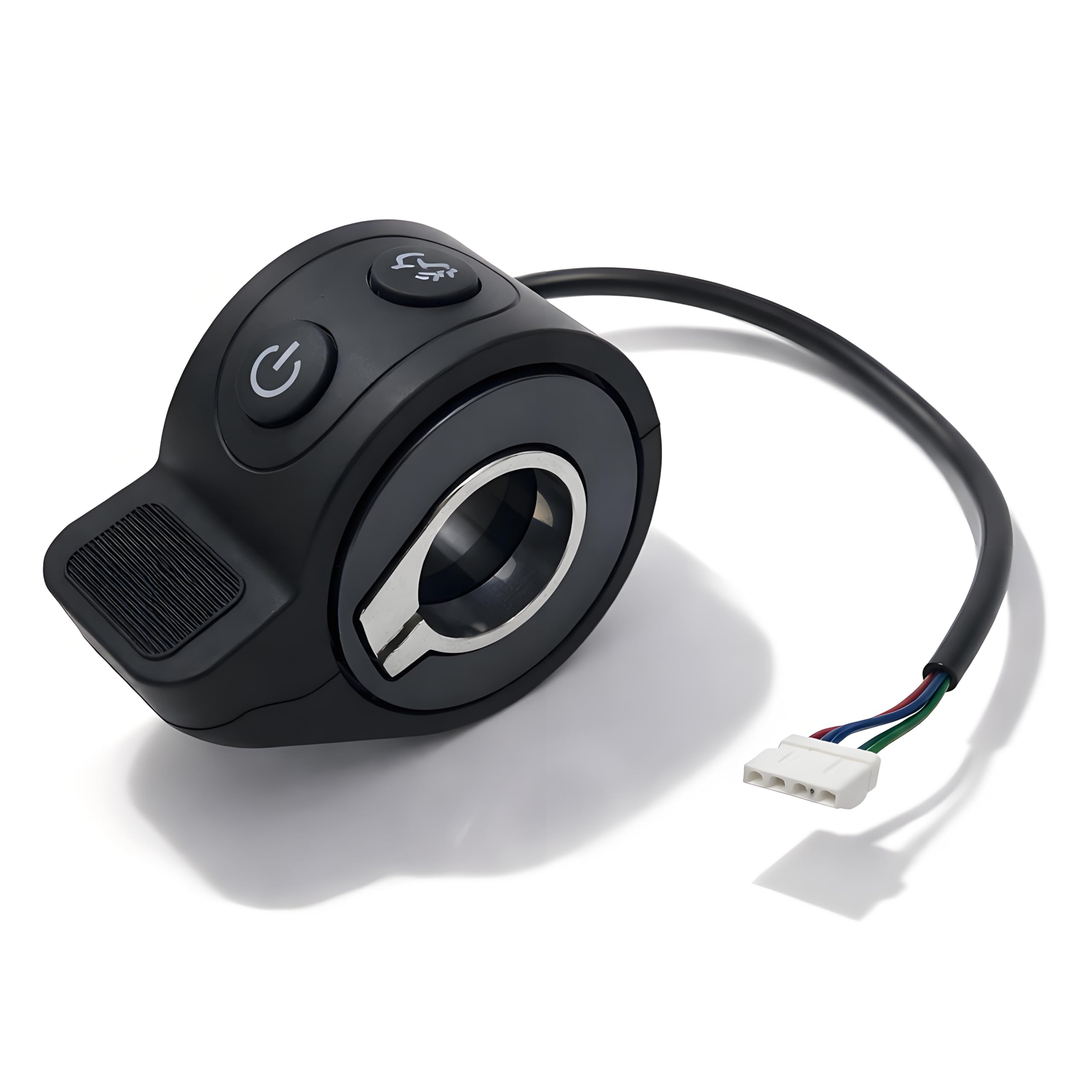 Acceleratore per motorino dell'acceleratore a pollice, interruttore integrato per scooter elettrico Pulsante del dito per il freno dell'acceleratore per la sostituzione dello scooter