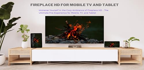 Fireplace - for mobile, TV, Tablet